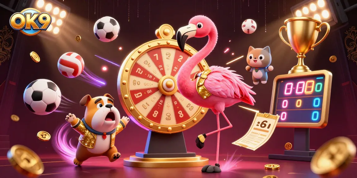 Engage in exciting gameplay at OK9 with thrilling sports betting and attractive prizes.
