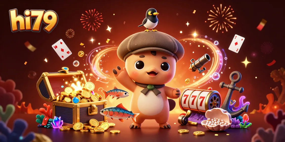Spin to win with hi79 as baby Nessie and friends dive into colorful underwater slots!