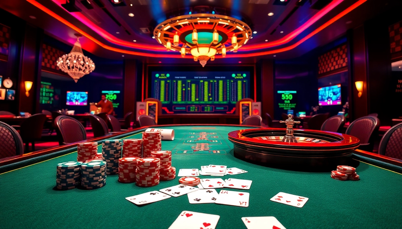Experience the thrilling action of casino games at 555wim with vibrant tables and exciting gameplay.