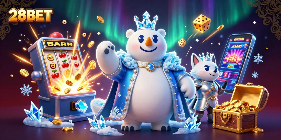 Experience thrilling wins at 28BET with vibrant slot machines and a magical atmosphere.