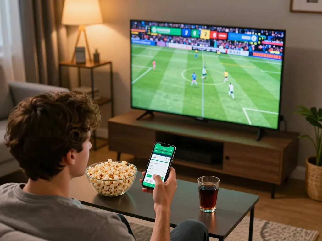 Place bets on sports events and check ผลบอลวันนี้ in an exciting home setup.