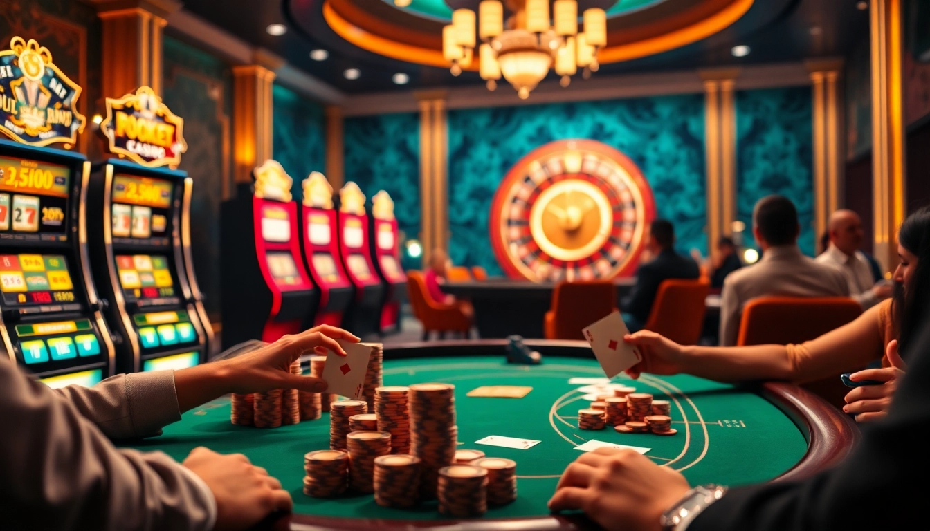 Experience the thrill of 8kbet with dynamic poker action, vibrant slots, and the excitement of roulette.