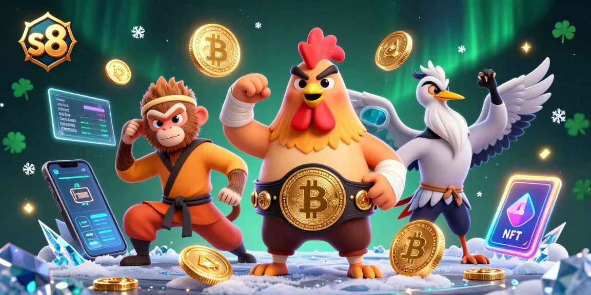 Engage in casino actions with s8's vibrant 3D scene featuring dynamic characters and rich gambling elements.