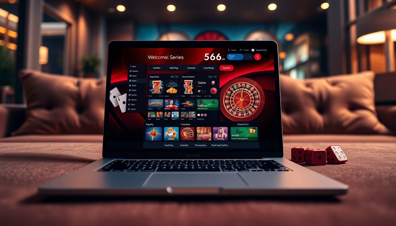 Explore the dynamic online casino experience at 566.con with vibrant displays and interactive gaming features.