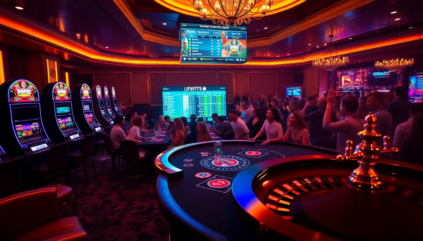 Betting excitement with live scores from https://7m.pub/ at a glamorous casino table.