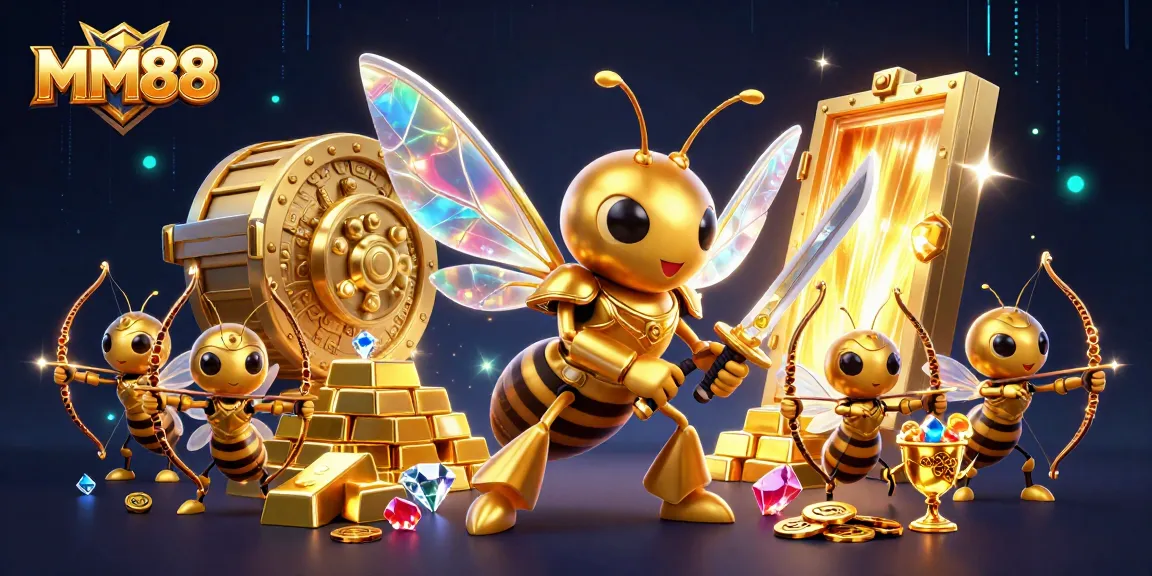 Engage in thrilling gameplay at MM88 with dynamic jackpots and vibrant casino graphics.