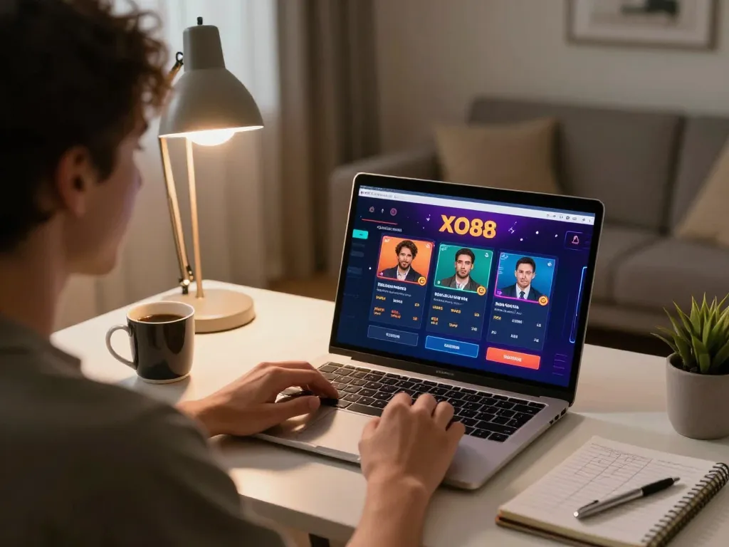 Engaging gameplay at XO88 casino platform with strategic betting options visible