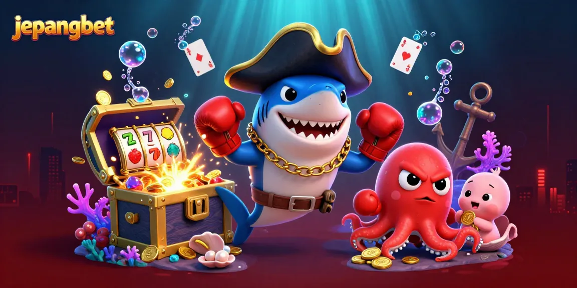Engage in thrilling slot gaming action with jepangbet's vibrant characters and dynamic scene.