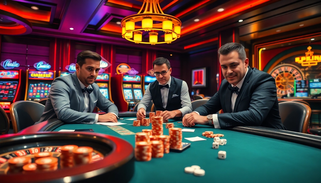 Experience the excitement of high-stakes poker at https://f168.me/ with a vibrant casino atmosphere.