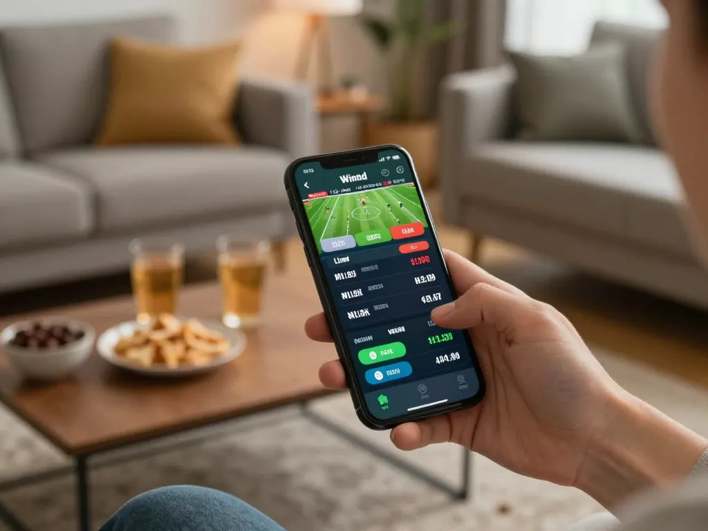 Experience live sports betting on Winbd app with dynamic odds and user-friendly interface