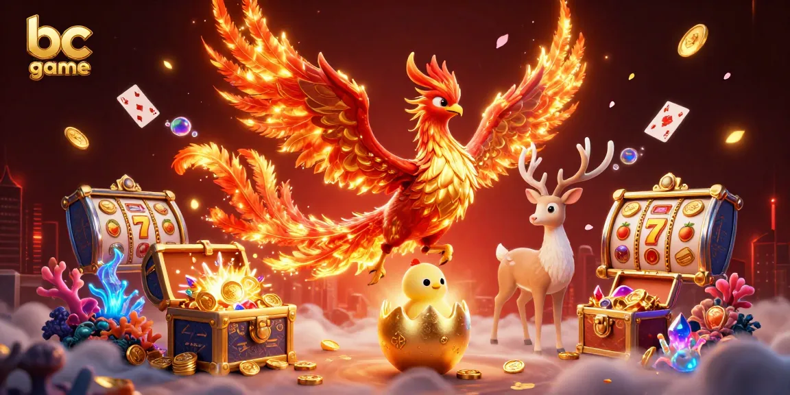 Experience thrilling moments at bc game with dynamic characters and casino treasures in an exciting digital artwork.