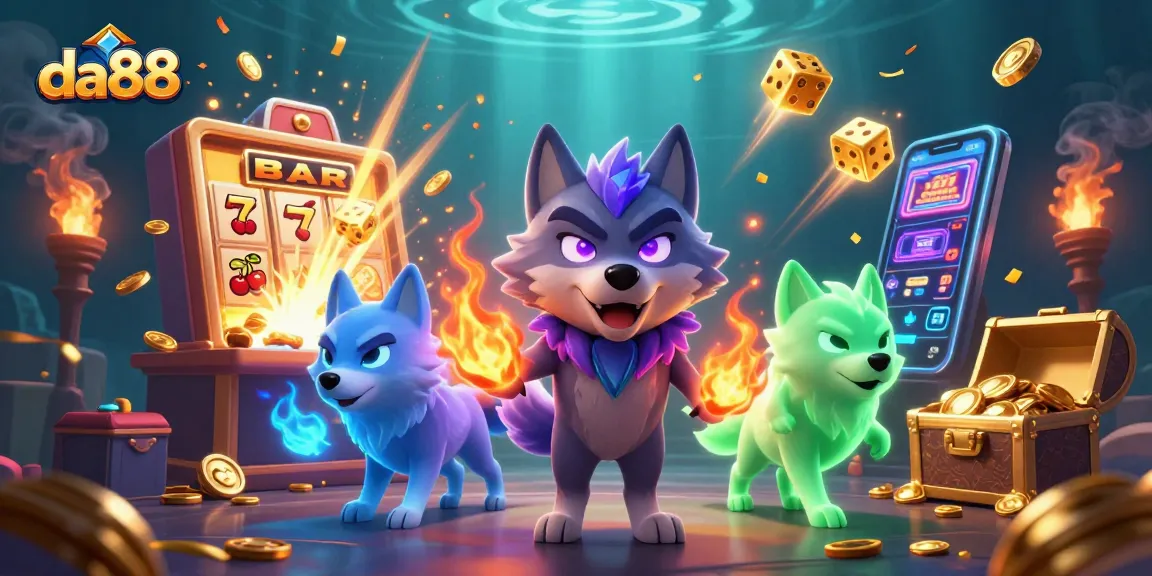 Experience thrilling wins at da88 with animated casino excitement and vibrant jackpot elements.