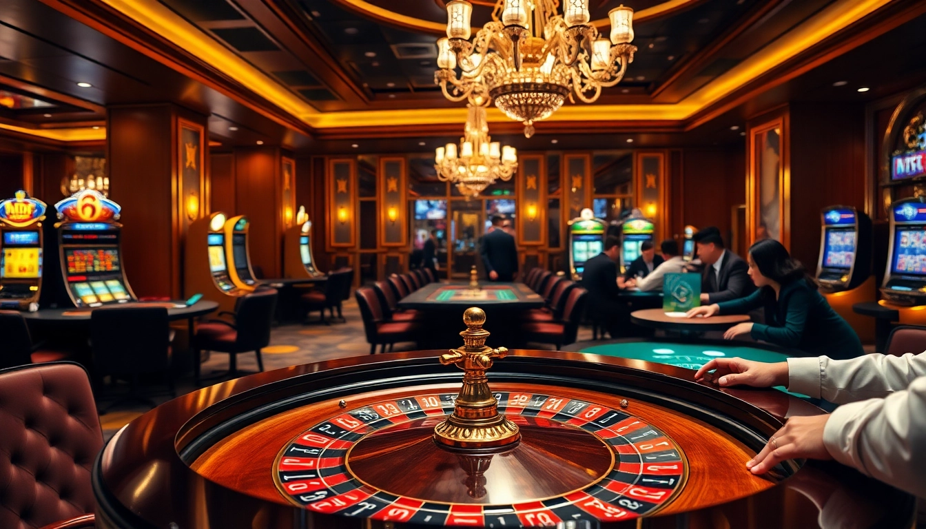 Experience thrilling roulette action at Hi88 with elegant casino décor and vibrant gameplay.