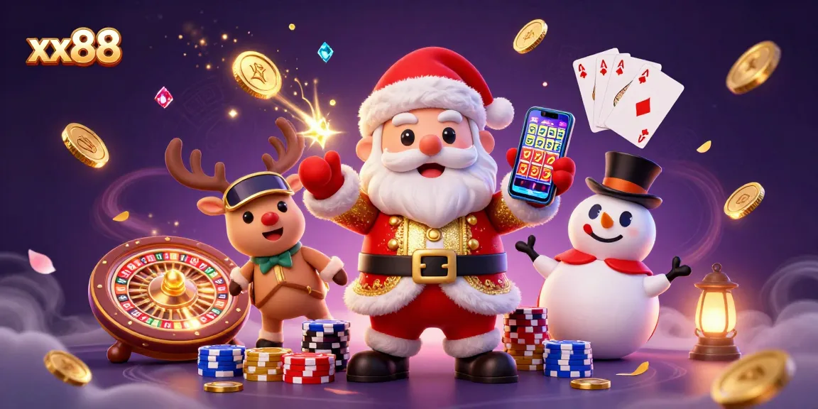 Experience exhilarating wins at xx88 with festive characters and dynamic casino elements.