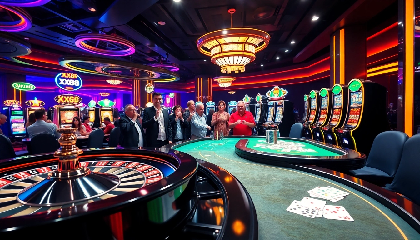 Experience the thrill of xx88 casino with vibrant games, dynamic players, and high-stakes action.