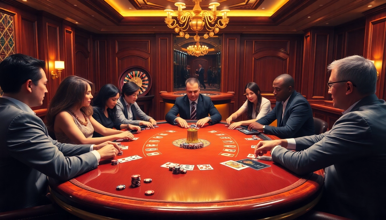Experience the thrill of winning at 68VIP with luxurious poker chips and vibrant casino tables.
