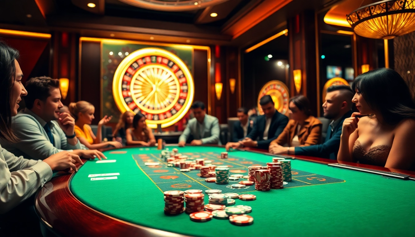 Experience the thrill of high-stakes gambling at xin88's luxurious casino tables.