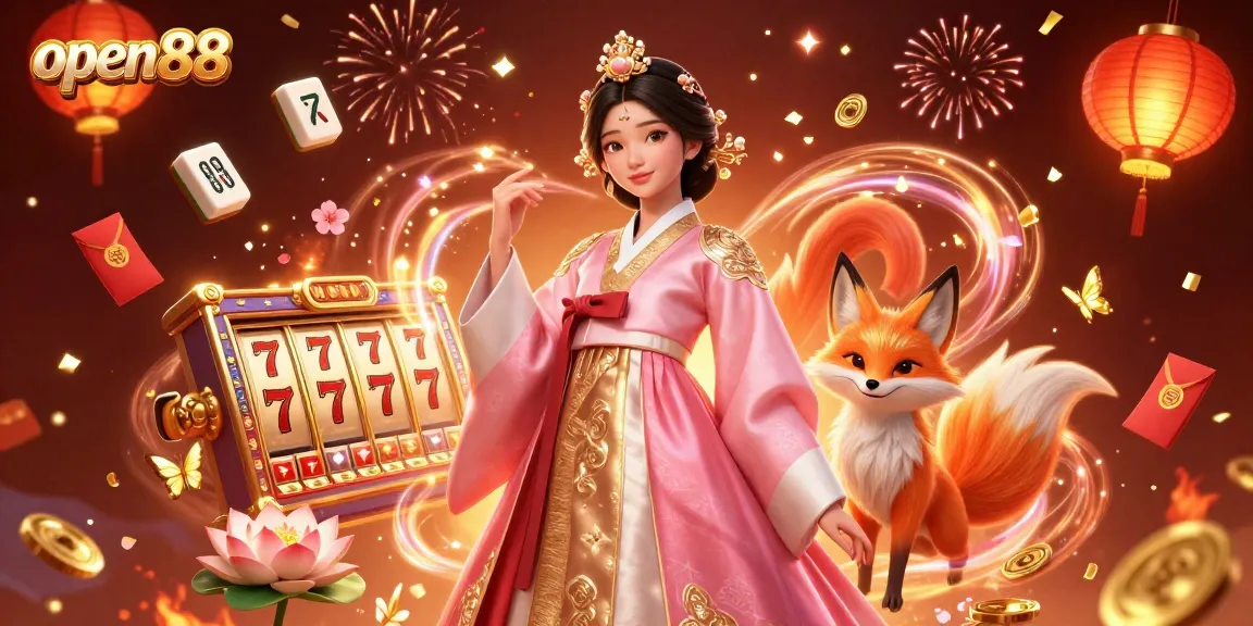 Experience thrilling jackpots at open88 with captivating 3D characters and rich casino elements.
