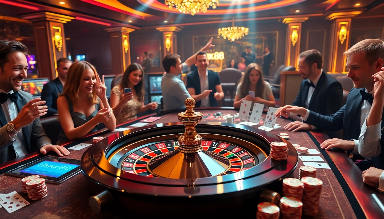 Experience the thrill of max88 with vibrant casino games and enthusiastic players.