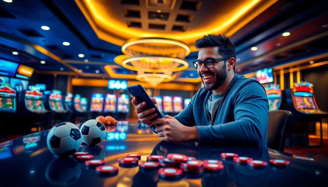 Exciting online gaming experience with S666.nyc featuring sports betting and casino action.