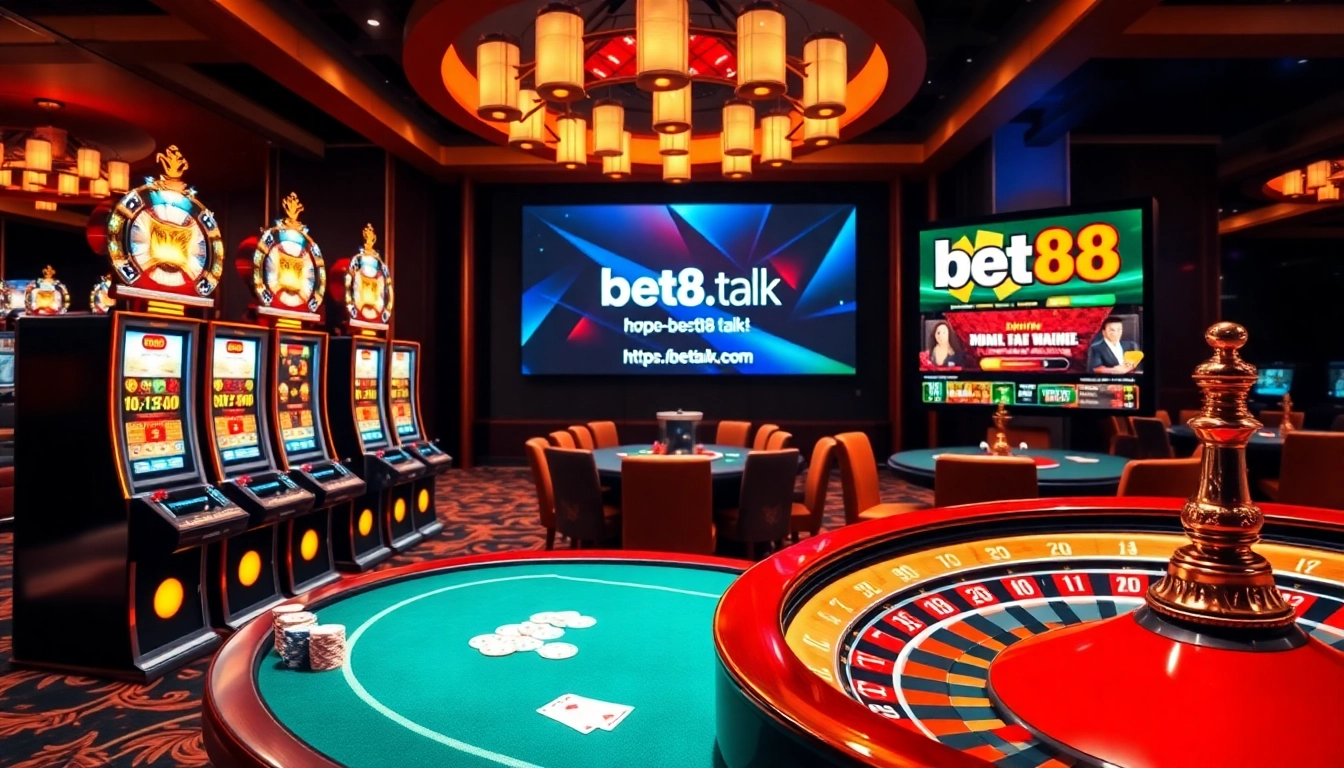 Experience luxury and excitement at https://bet88.talk/, with vibrant slot machines and thrilling table games.