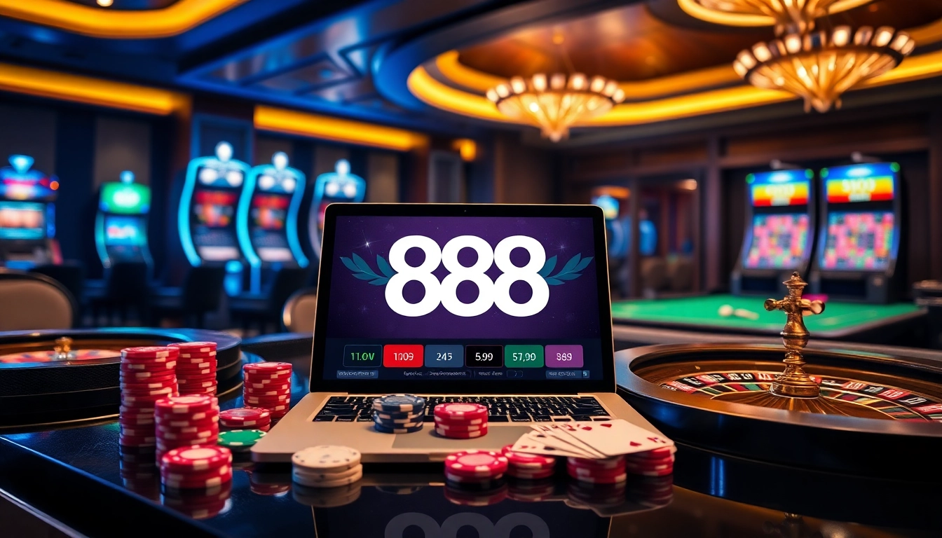 Engaging players with 888 NEW's exciting online casino games at vibrant tables and interactive interfaces.