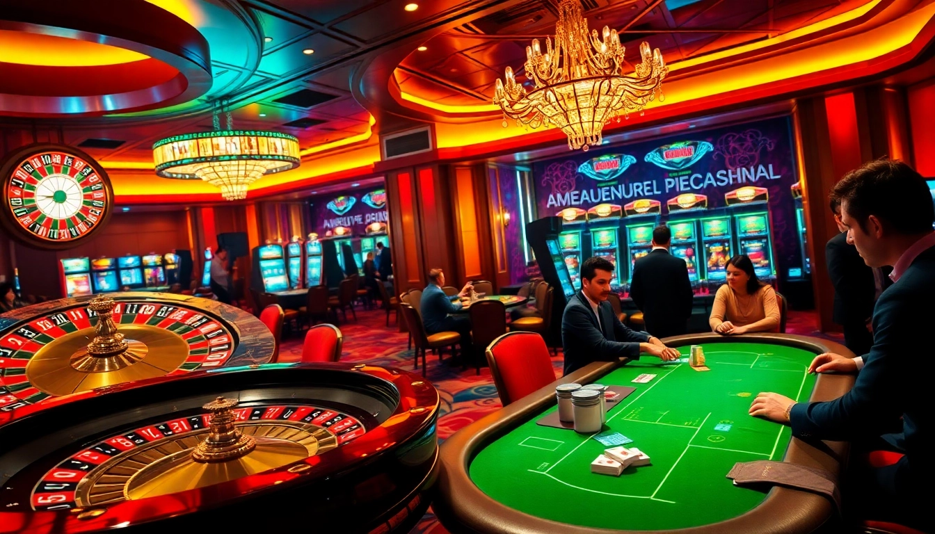 Experience the thrill of casino gaming at https://68vip.video/ with vibrant roulette, poker, and slot machines.